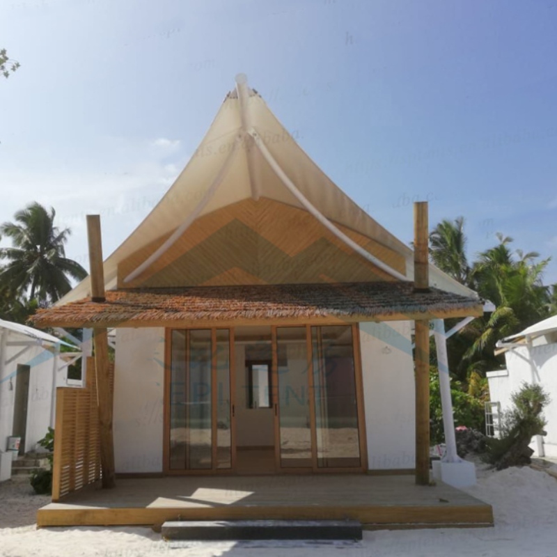Малдивите крайбрежни курортни палатки за настаняване